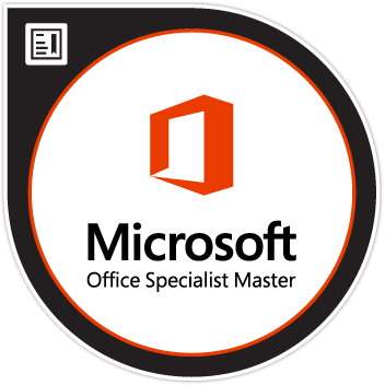 Microsoft Office Master Specialist badge